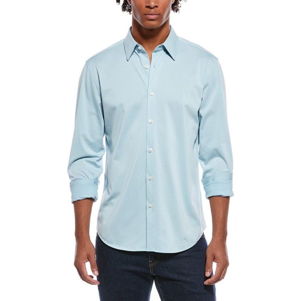 Theory Mens  Sylvain Nd Structure Woven Shirt